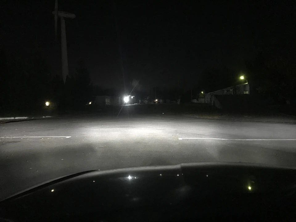 Установка LED-ламп в противотуманки Кодиака