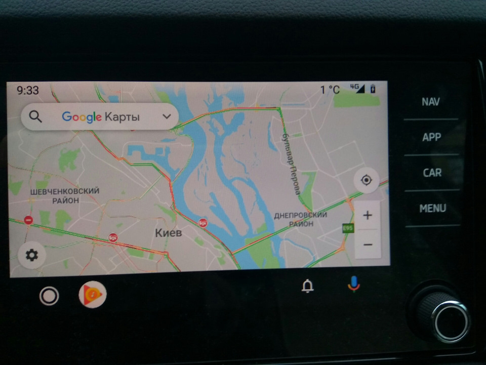 Обновив Android auto 1