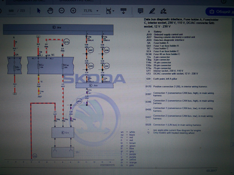 RA3. Розетка 230V з USB. 2