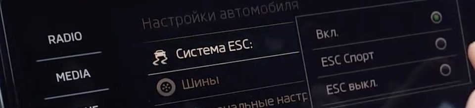 Віртуальна панель приладів, активація прихованих опцій. 2