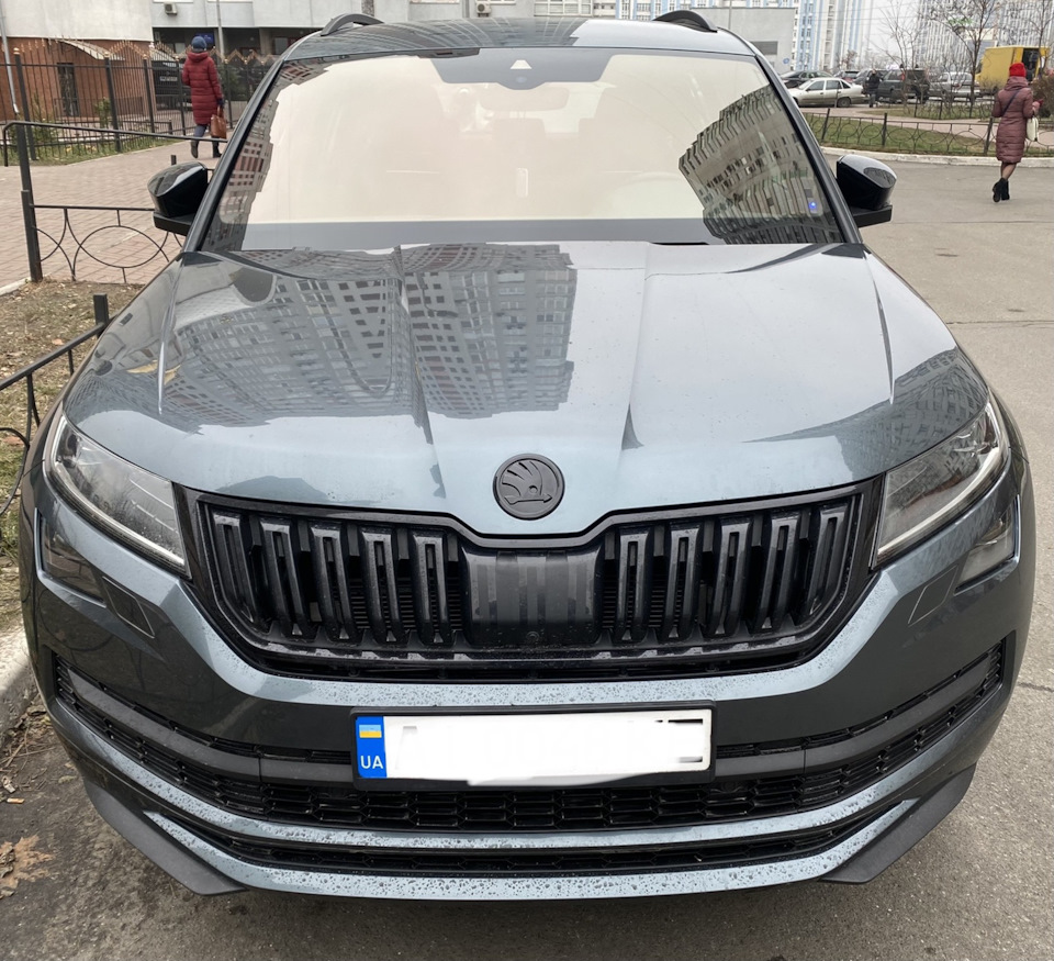 Заміна емблем та значків на чорні 2