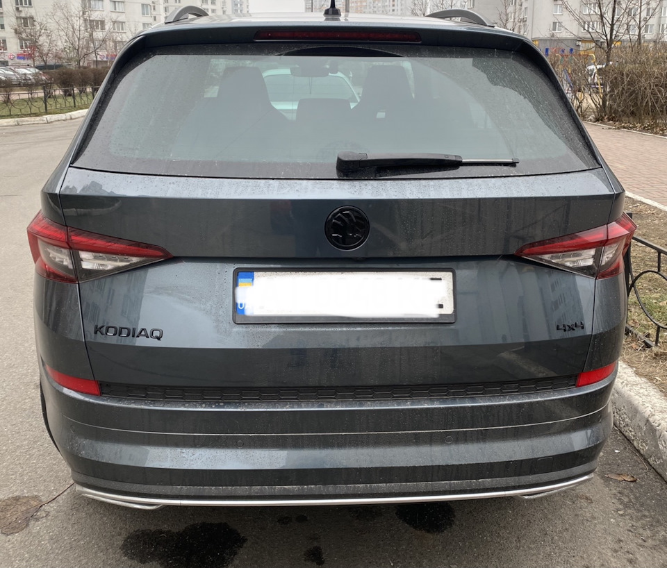 Заміна емблем та значків на чорні 3