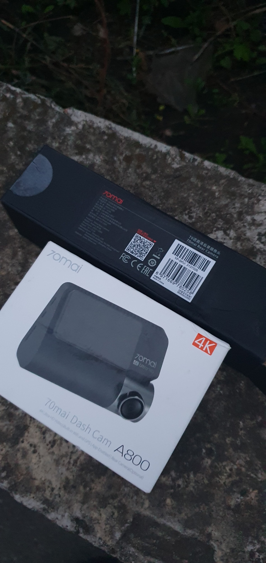 70mai dash cam a800 + rear + parking hardware Правильна установка 1