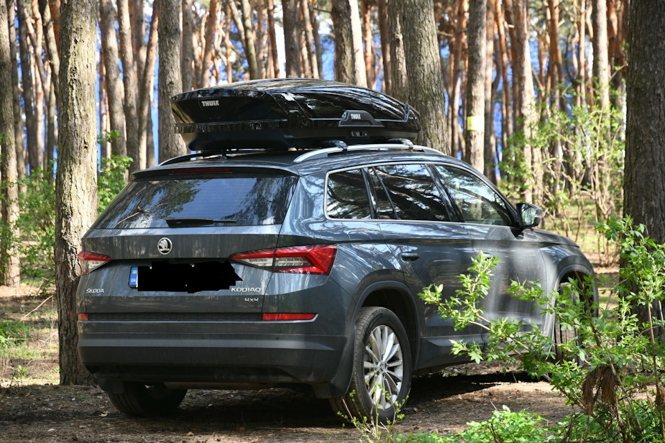 Автобагажник Thule motion xt xl + Поперечені WingBar EDGE BLACK 4