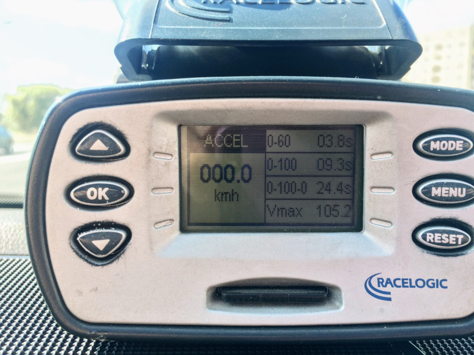 Поміряв розгін до 100 км/год 2