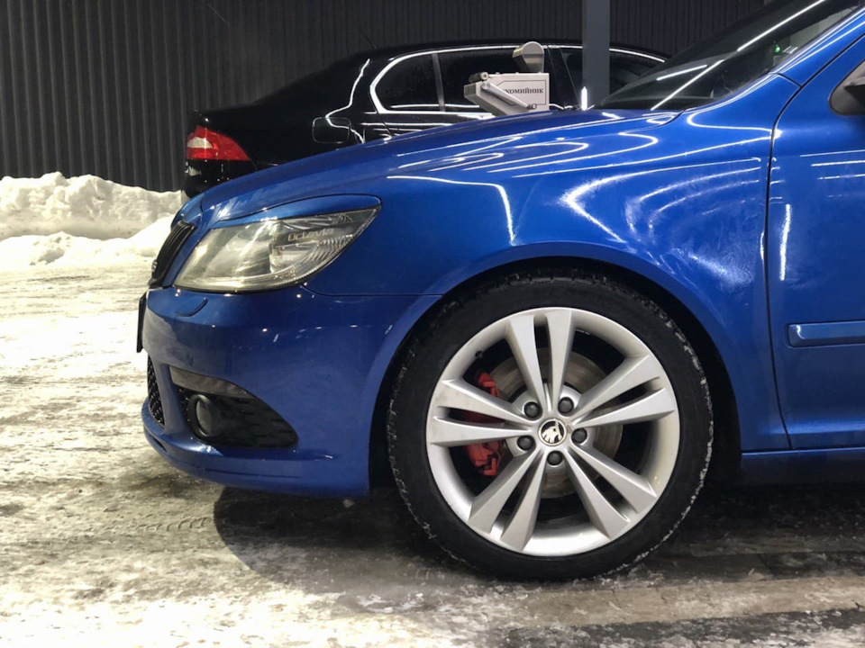 Eibach — 20 Skoda RS + Проставки. 3