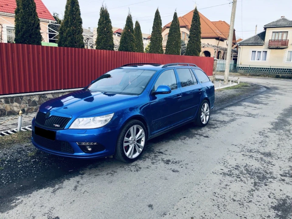 Eibach — 20 Skoda RS + Проставки.