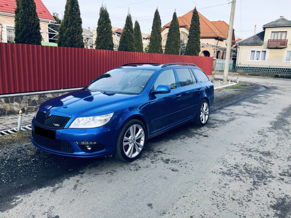 Eibach — 20 Skoda RS + Проставки. 1