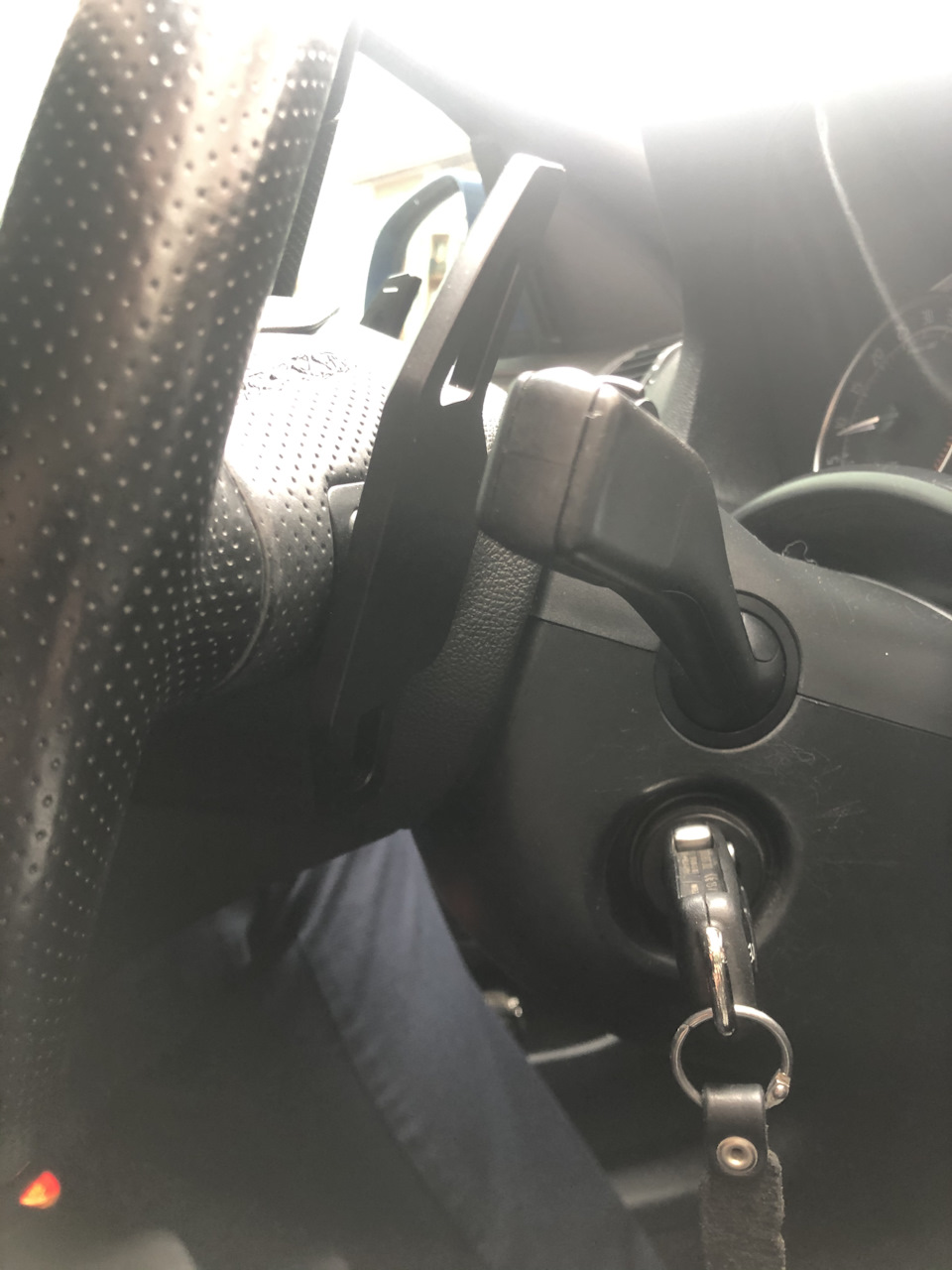 Накладки на руль DSG Skoda 2