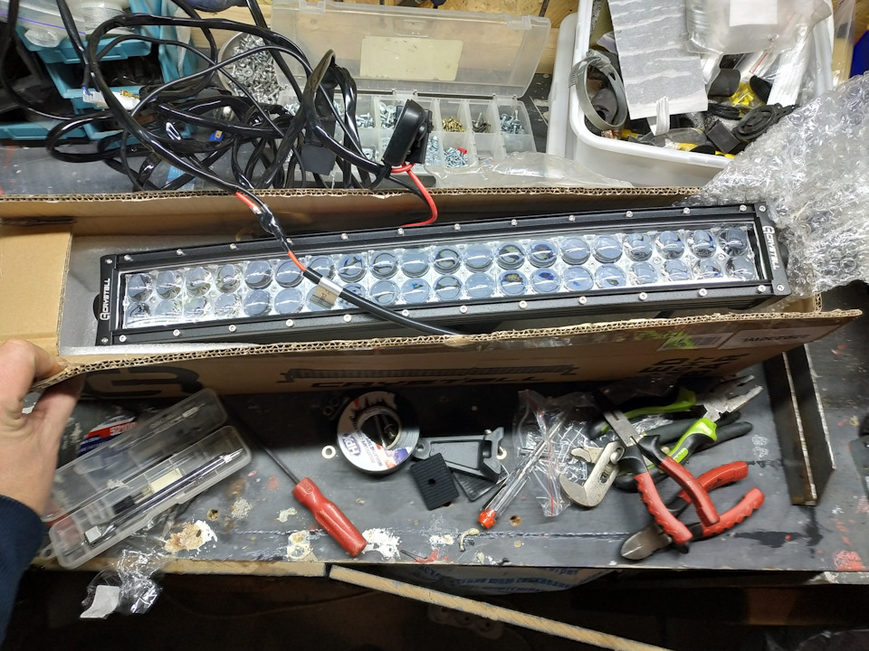 Ставимо led балку 2