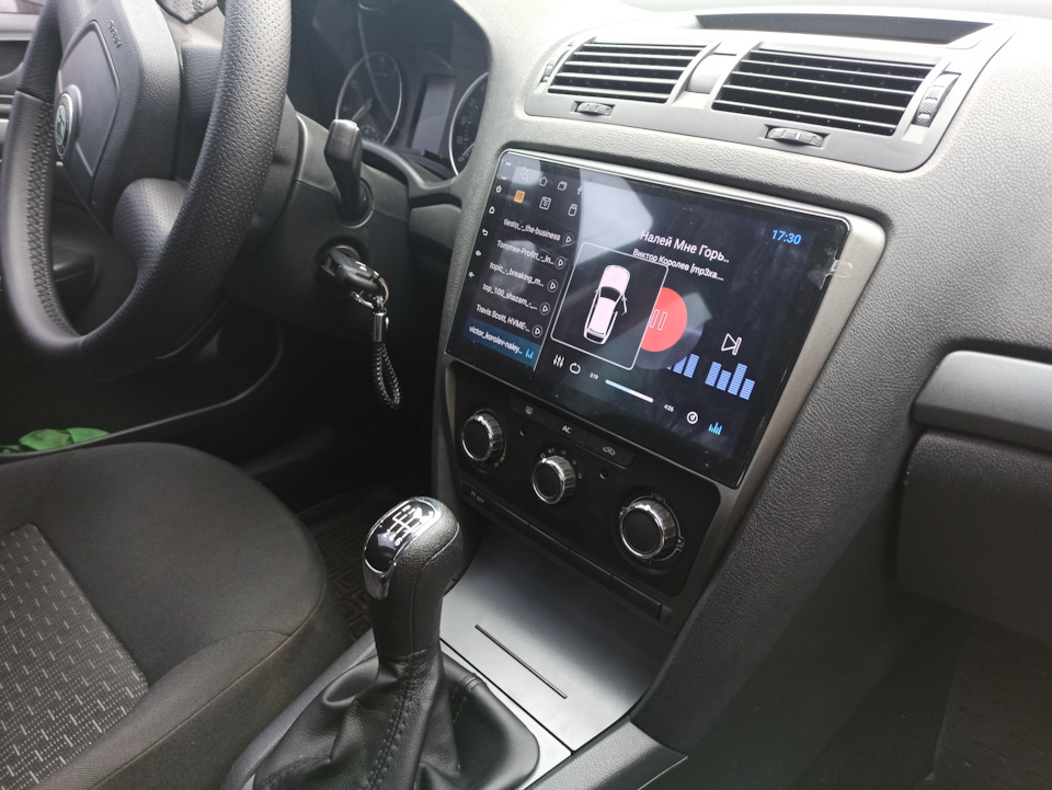 Магнітол (ГУ) Skoda Octavia A5 FL 4