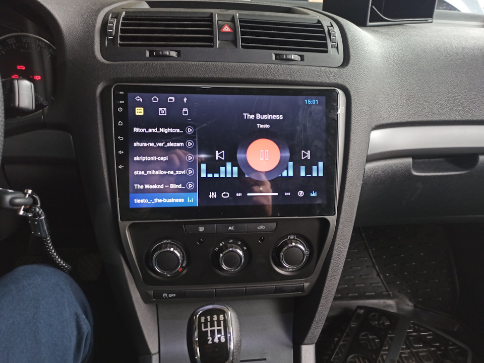 Магнітол (ГУ) Skoda Octavia A5 FL 3