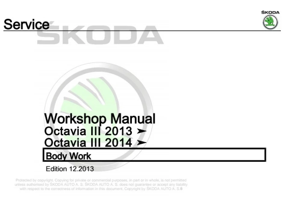 Bodywork. Manual