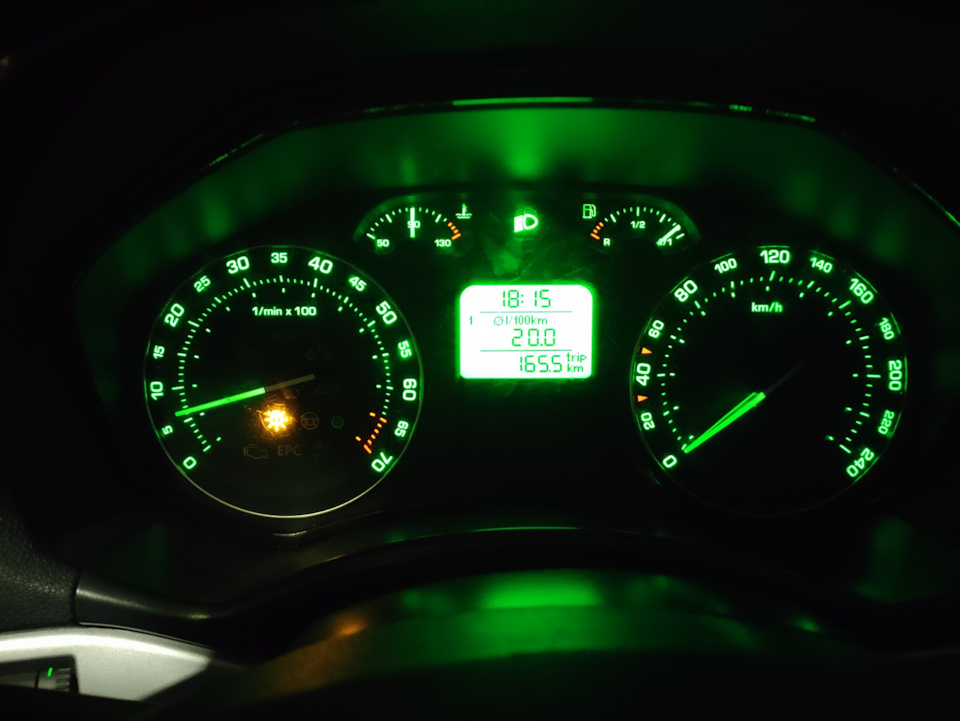 Аварійна лампочка Skoda Octavia a5 1