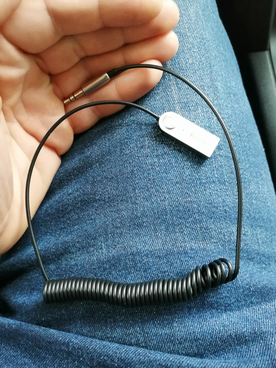 Перехідник Aux-Bluetooth Baseus 3