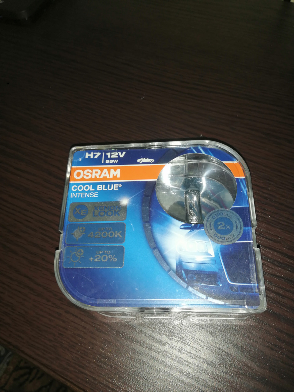 Заміна ламп ближнього та далекого світла на OSRAM COOL BLUE INTENSE. 2