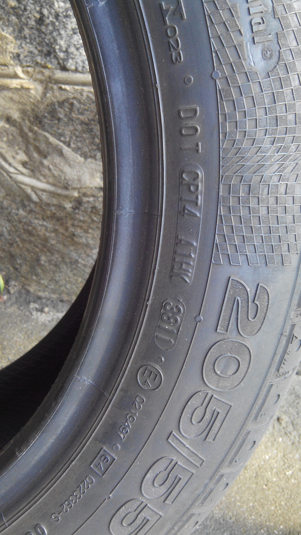 Continental ContiPremiumContact 5 16 205\55 FR 2