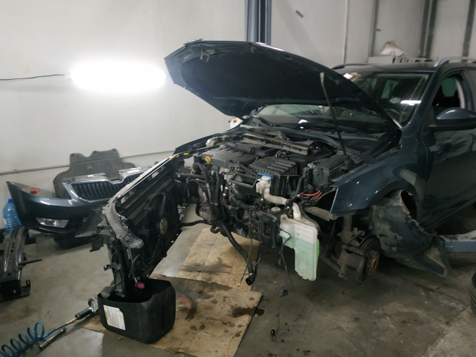 Перегрівалася мастило по трасі 1.6tdi ea288, температура пришвидкості 100 була 122° 1