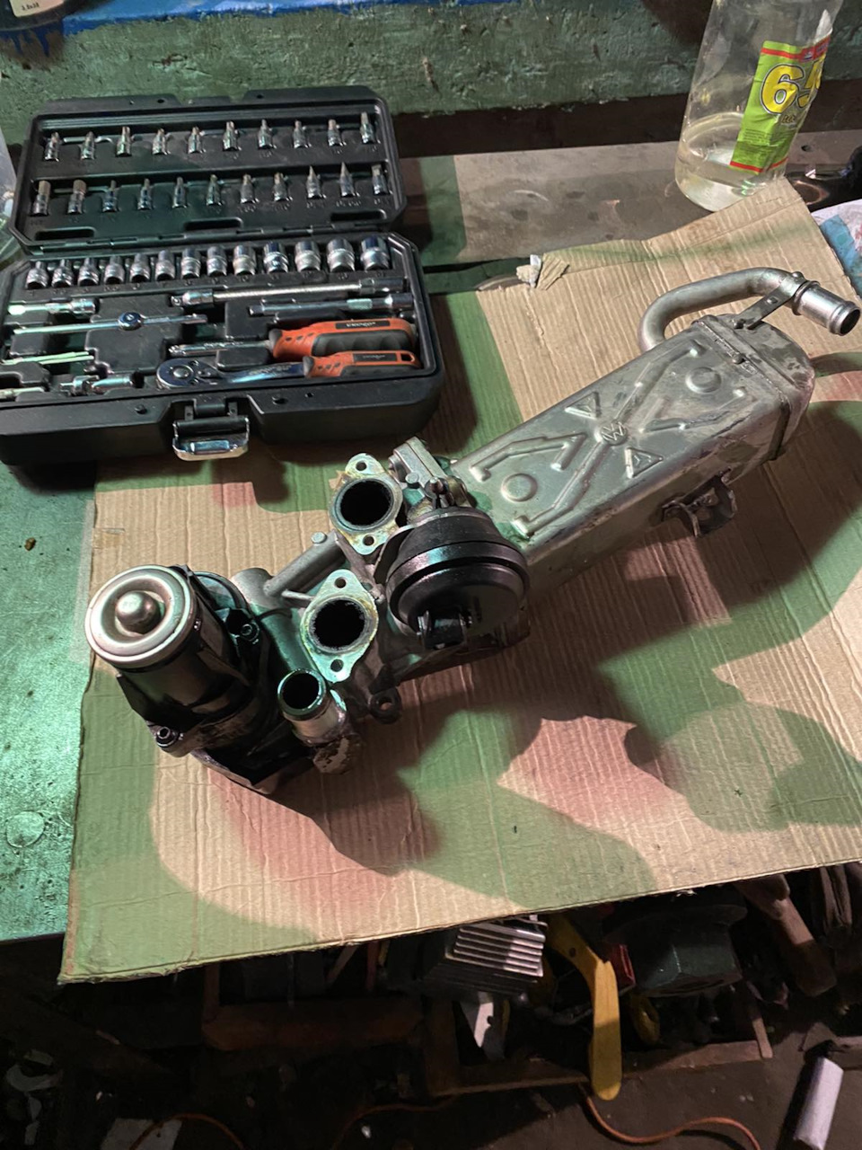 Чистка та ремонт клапана EGR 1.6 TDI 1