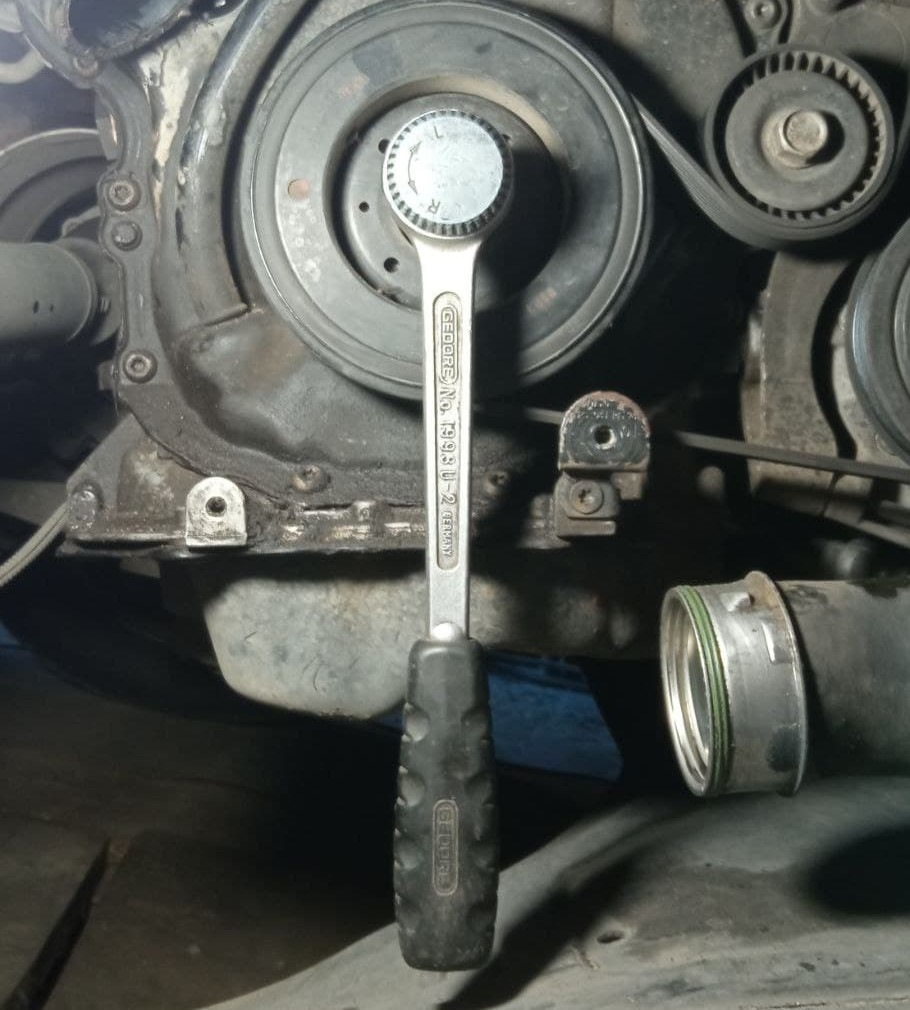 Чи потрібна заміна ланцюга? Перевірка натягувача Octavia a5 2008 1.8 TSI 4