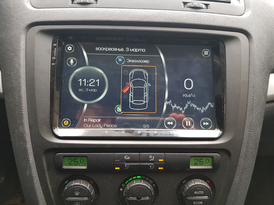 2DIN 9 Android 8, у штатне місце. 4