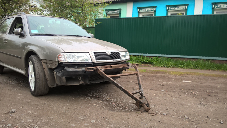 Буксирування легкового автомобіля на жорсткому зчіпці 5