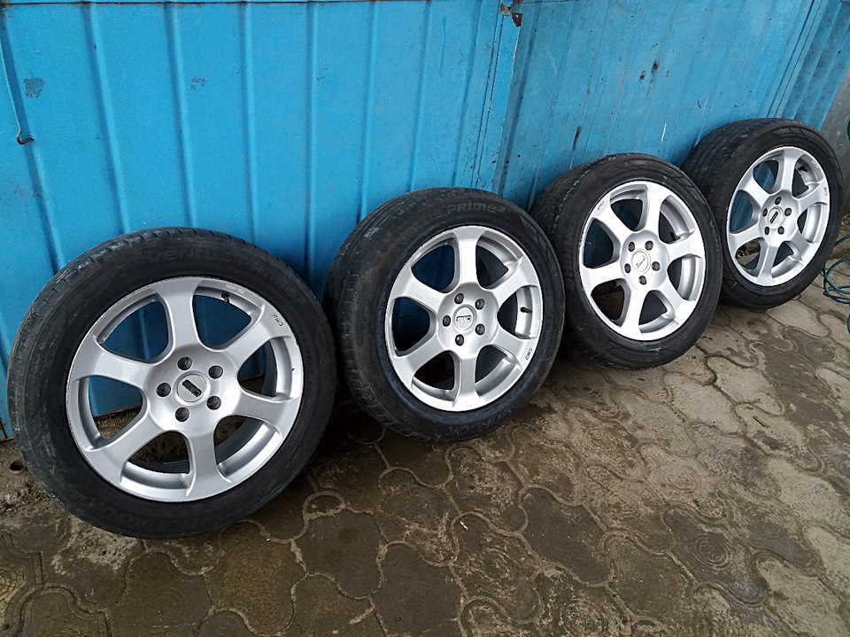 тапки на літо CMS R17 + Hankook 215/55 1