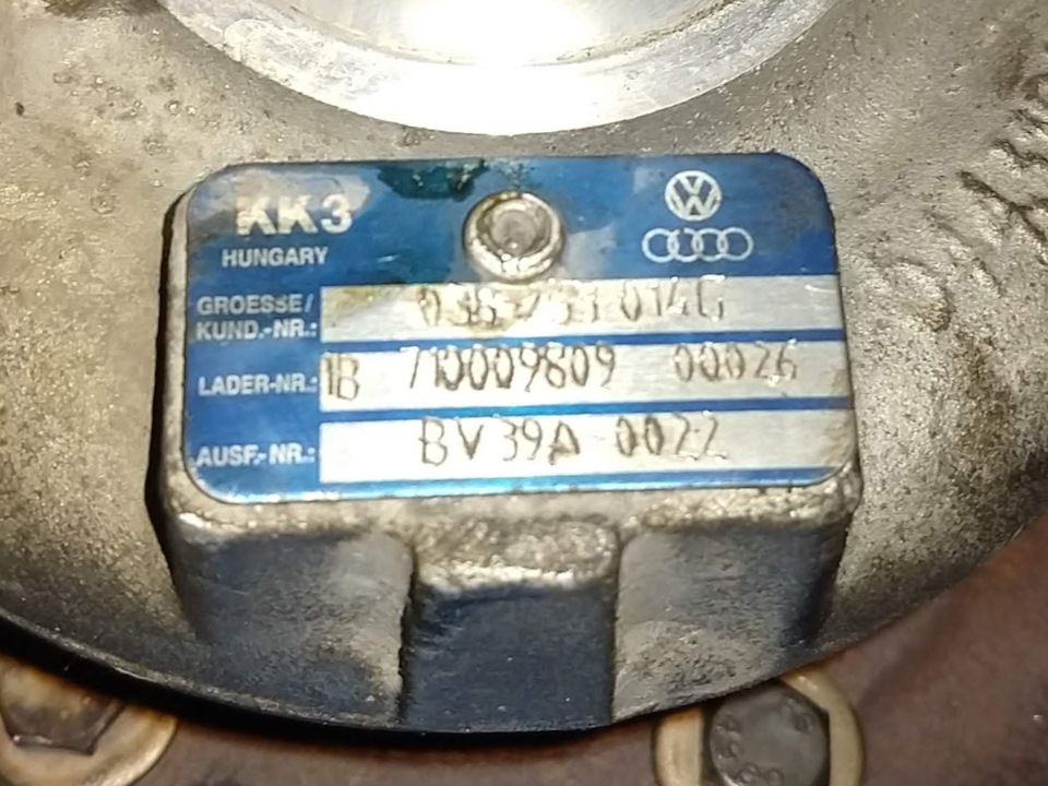 Чип-тюнінг stage 2 та ремонт турбіни 1.9 tdi bkc 4