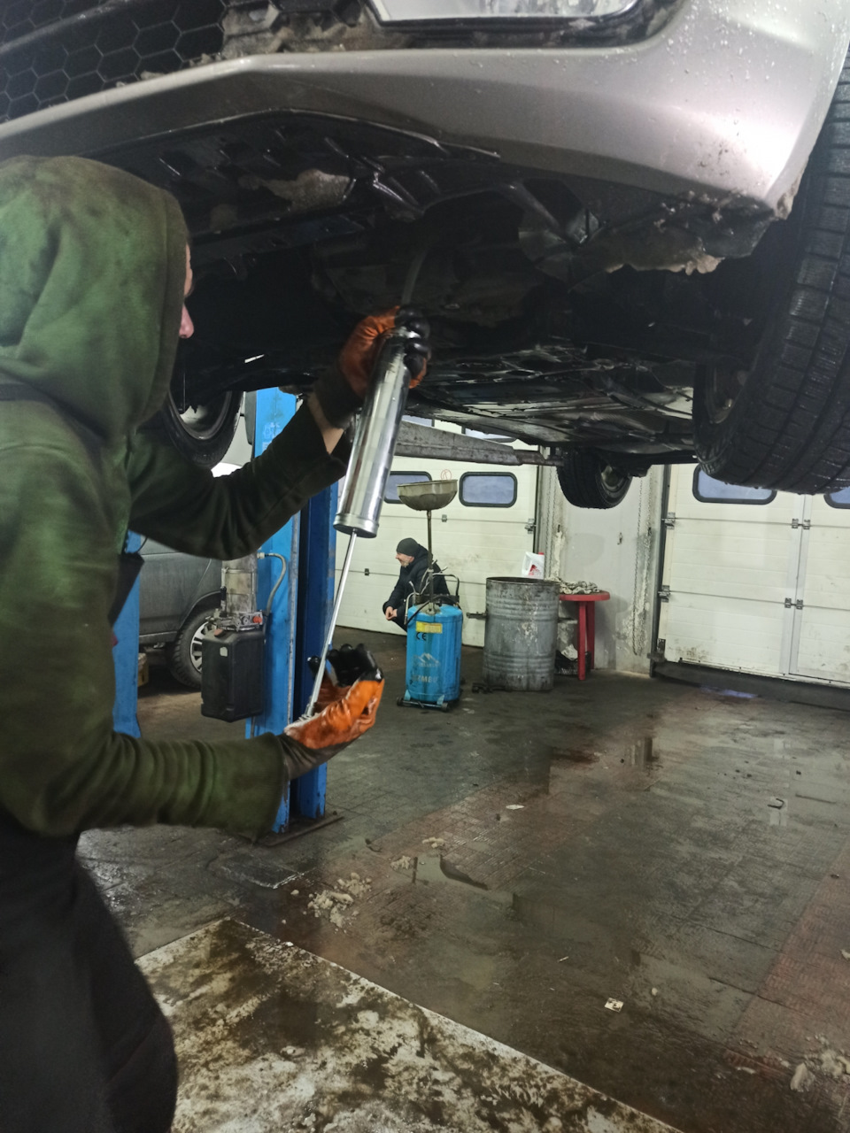 Заміна мастила МКПП 225000 3