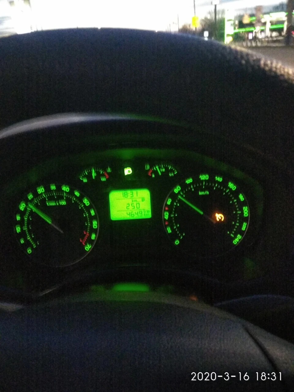 Активація круїзу на Skoda Combi a5 2008 р.в., двигун 1.6 BSE.