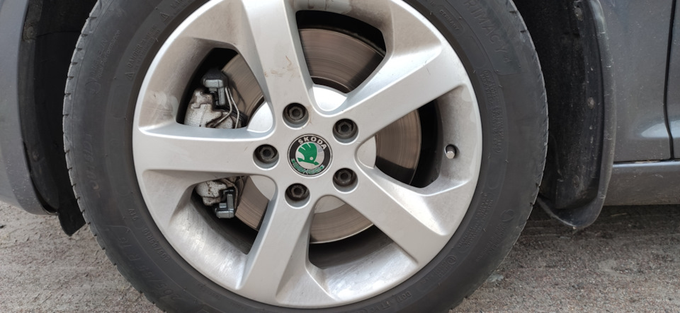 Встановлення гальм 312мм від Skoda RS! 2