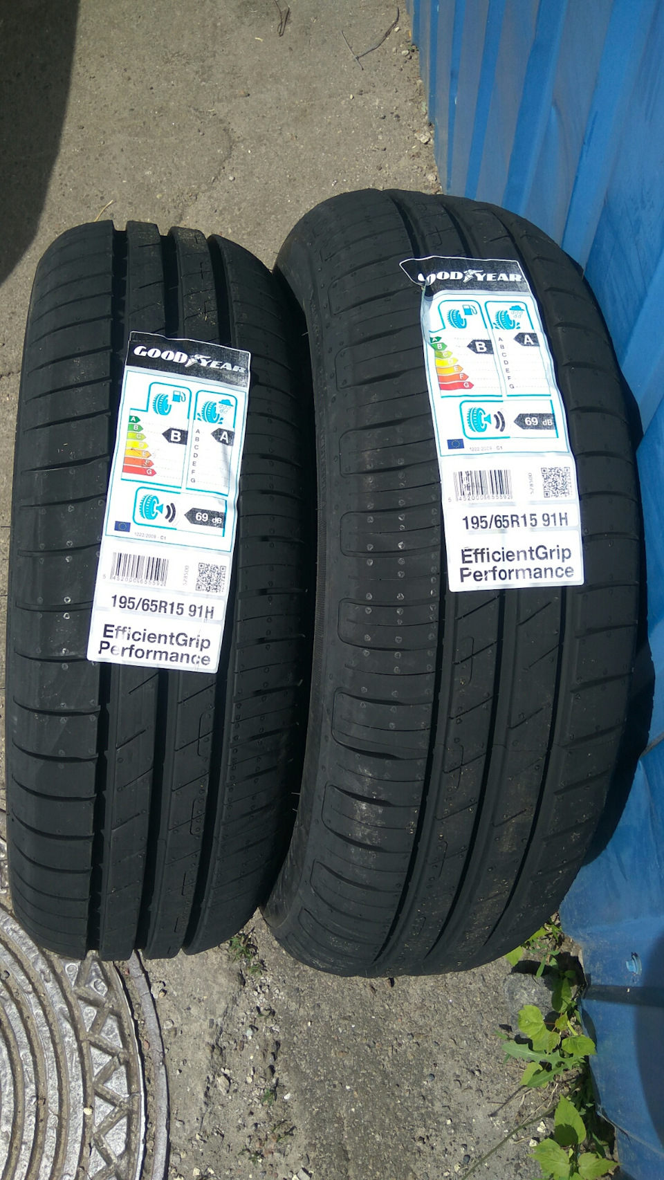 Нова резина Goodyear effectGrip performance 195/65/15 1