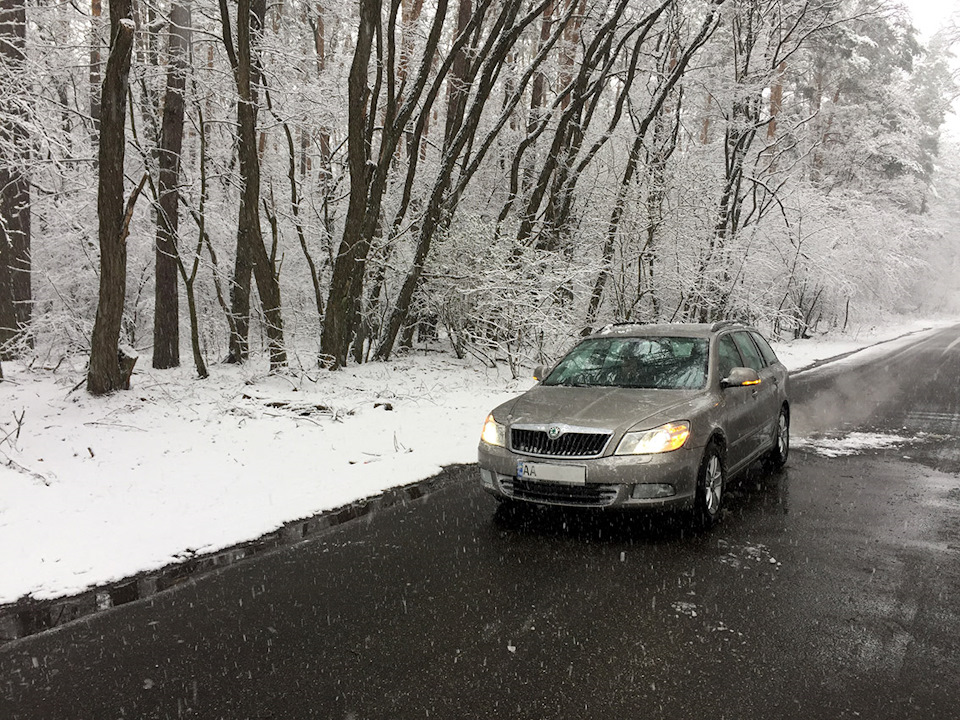 Я, сніг та Skoda Octavia A5 4х4 TSI. 1