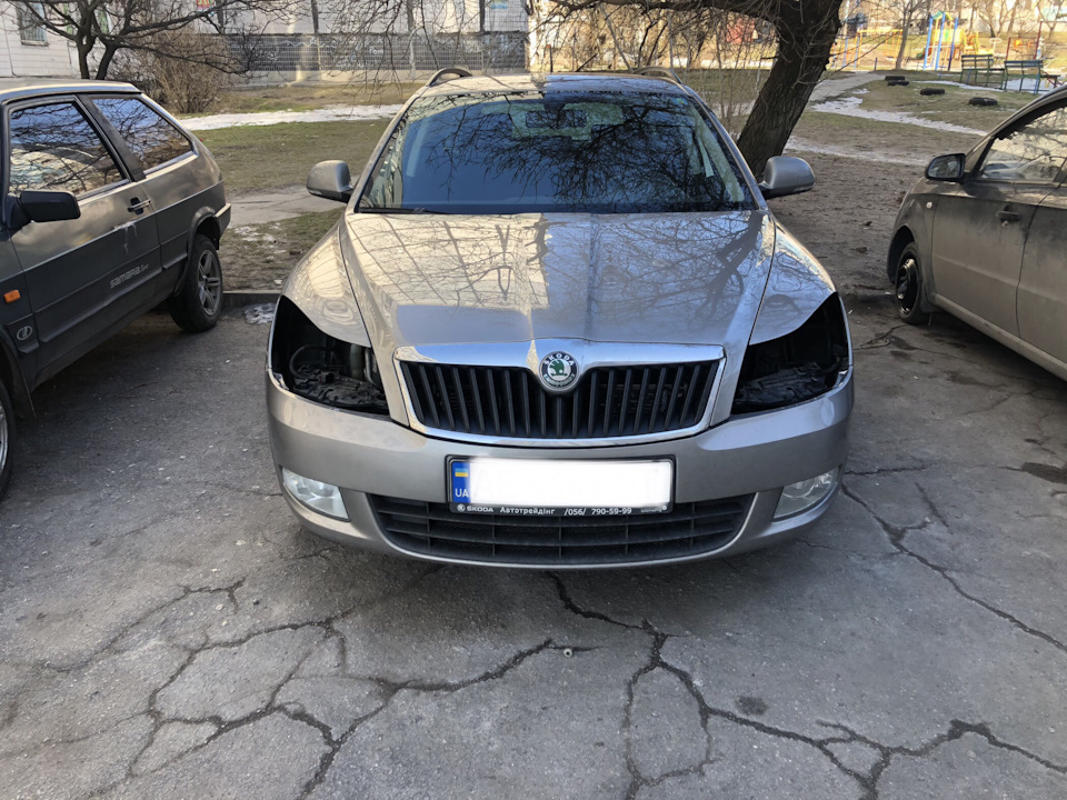 Фари залишили автомобіль. Upd 1