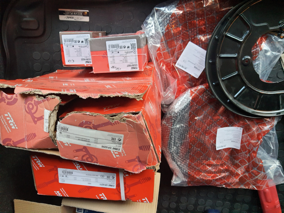 Заміна гальм і ТО 1