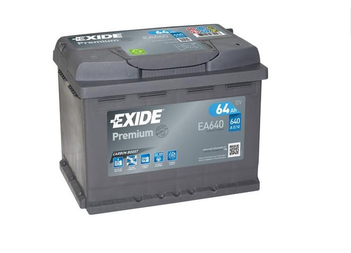 Заміна акумулятора на Exide Premium 12В 64Ач 640A(EN) R+ (EA640) 2