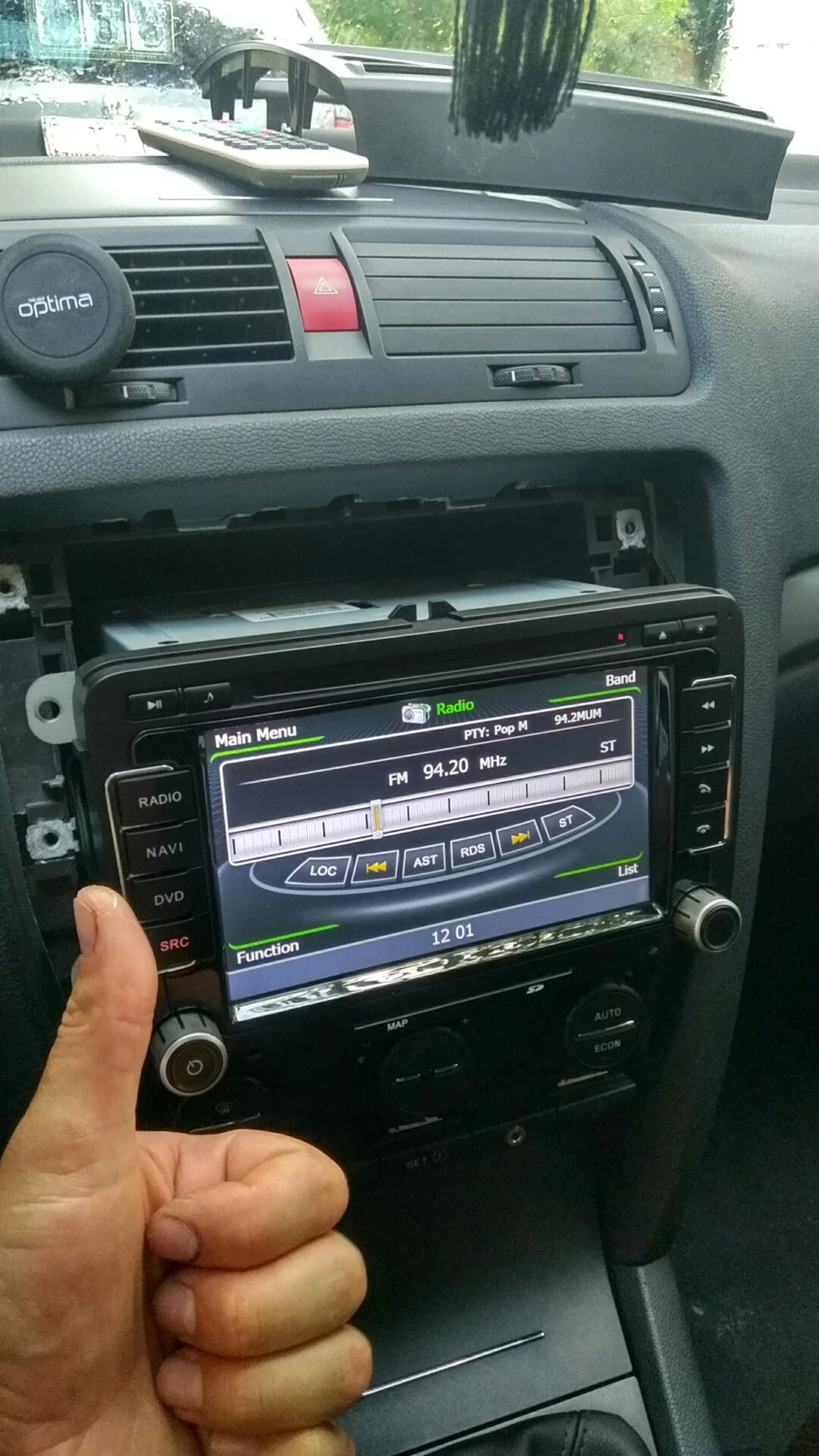 Зміна регулятора гучності (енкодер) skoda octavia a5