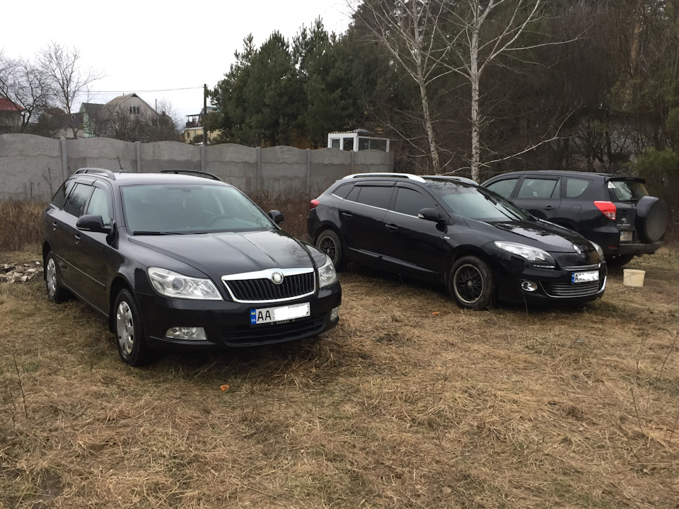 Фотосет 2-х універсалів: Skoda Octavia A5 FL & Renault Megane 3 2