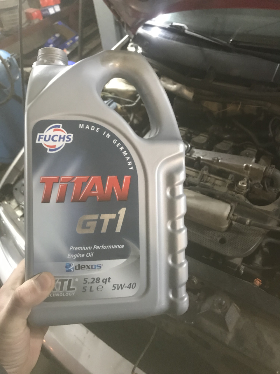 237000 Запасне масло Fuchs Titan gt1 5w40 1