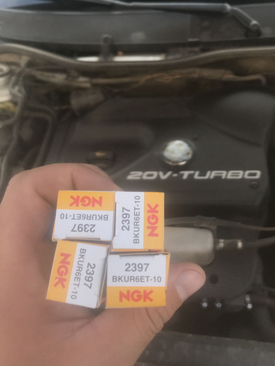 Зміна свічок ngk 1