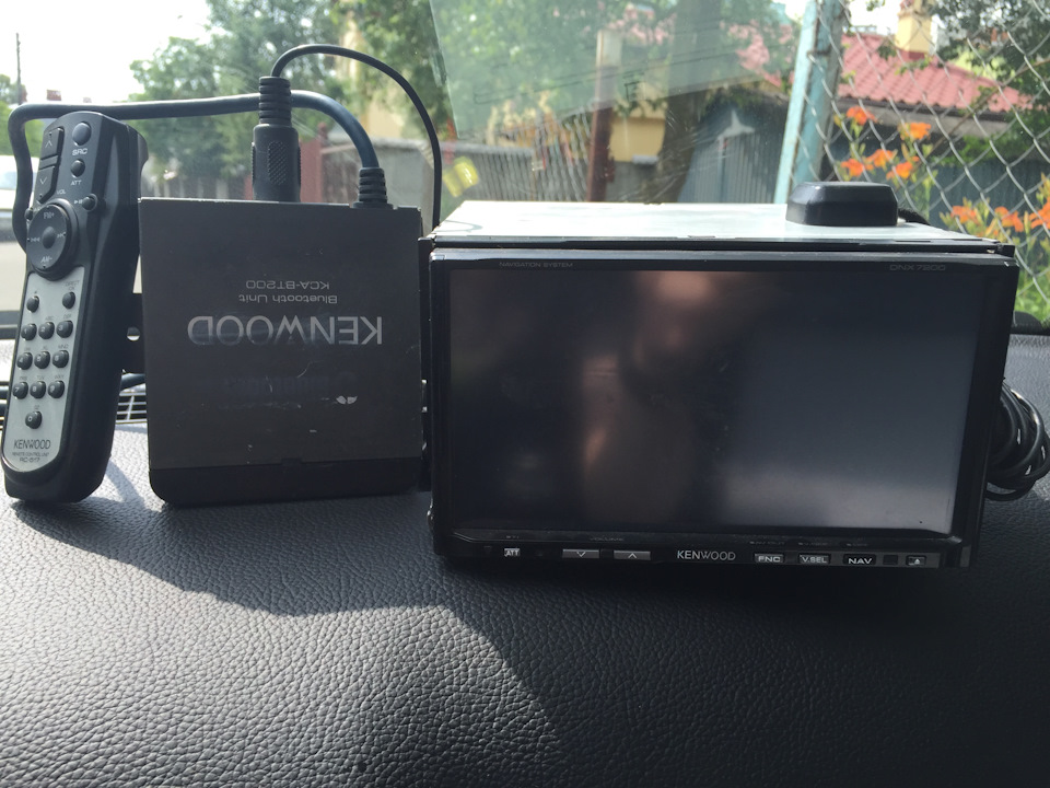 установка 2-din Kenwood dnx-7220 1