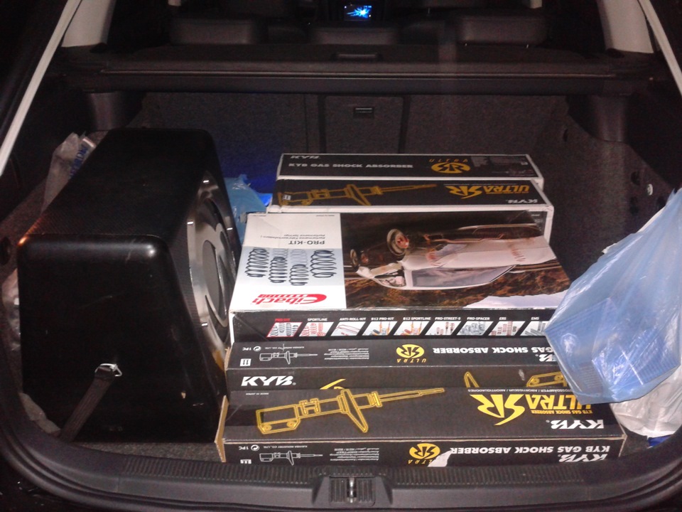 За Eibach підвіску) Eibach Pro Kit + KYB Ultra SR installed 1