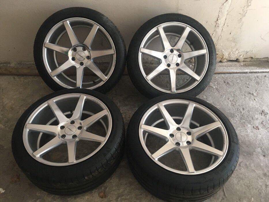 Vossen monoblock silver 1