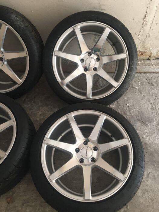 Vossen monoblock silver 2