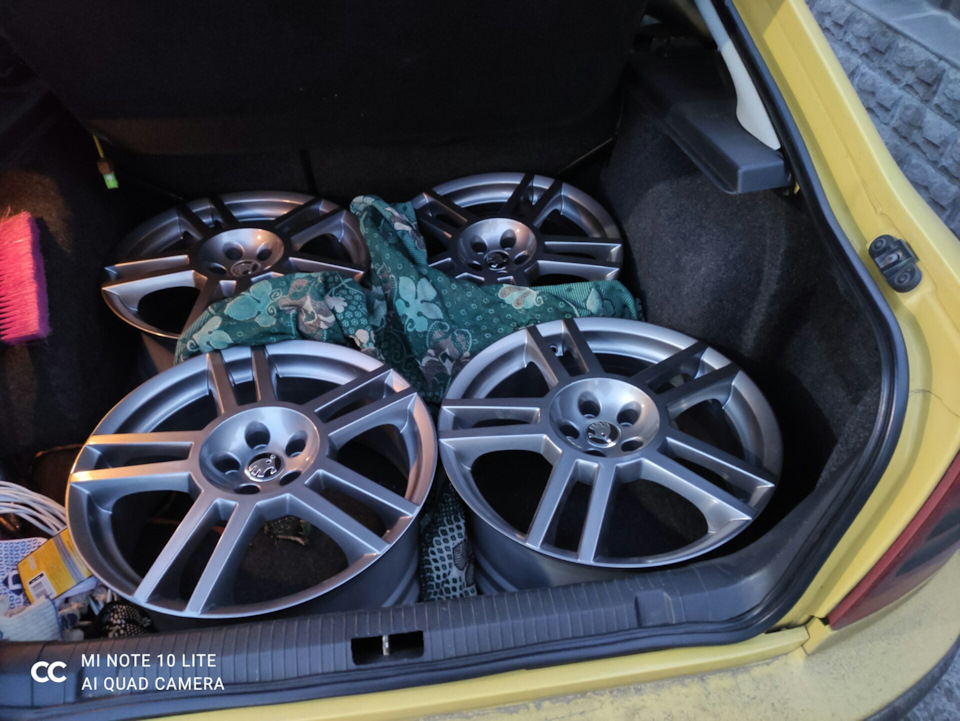 Буде нова зима, диски cupra R 2