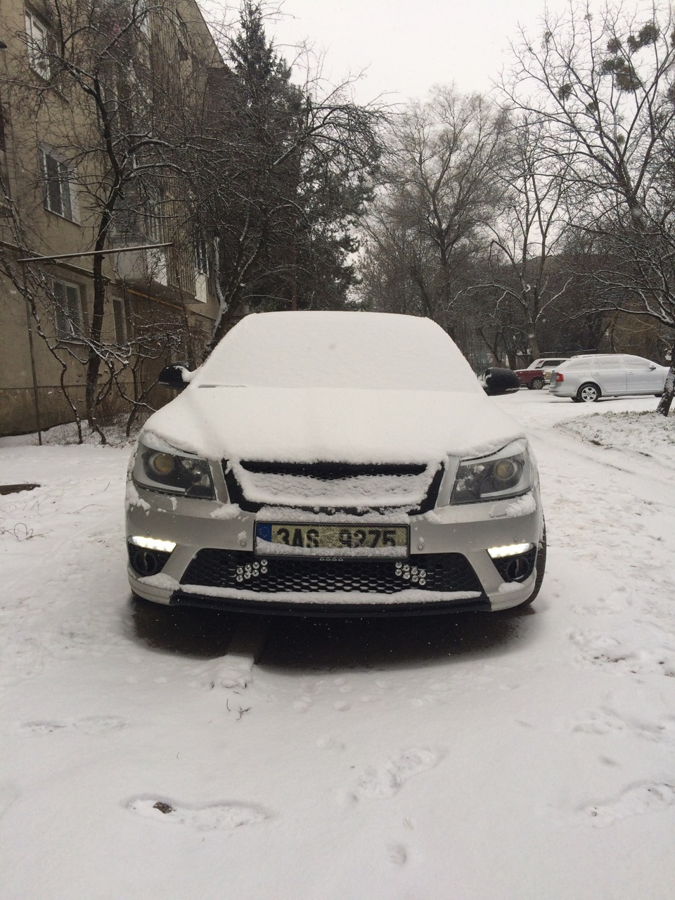 Трішки снігу 1