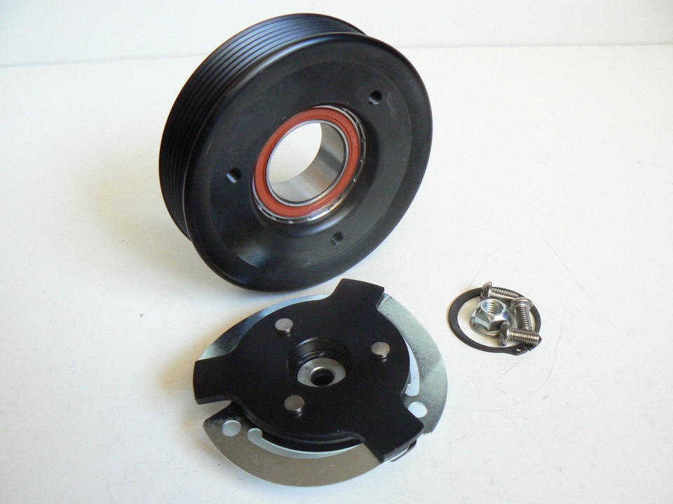 Заміна підшипника компресора кондиціонера Skoda A5 SANDEN R134a 1K0820859F 4