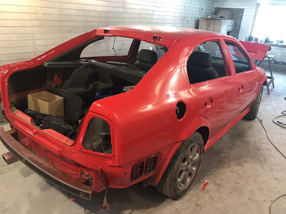 Фарбування Skoda Rs 3