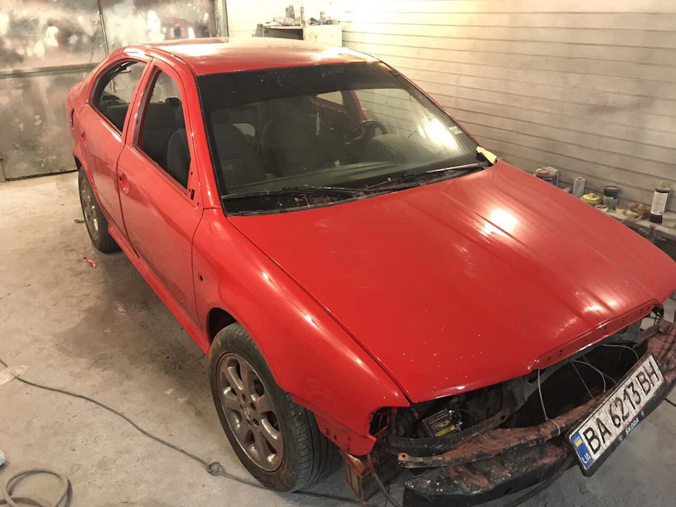 Фарбування Skoda Rs 2