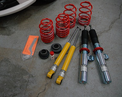 H&R Ultra Low Suspension Kit (-50 -90мм) + Rotiform BLQ 2
